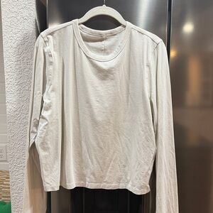 Lululemon classic fit cotton long sleeve T-shirt